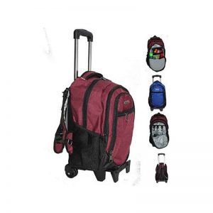 Eye Fonksiyonel Çekçekli Çekmeli Laptop Bölmeli Okul Gezi Sırt Çantası